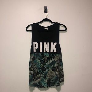 PINK Floral Tank